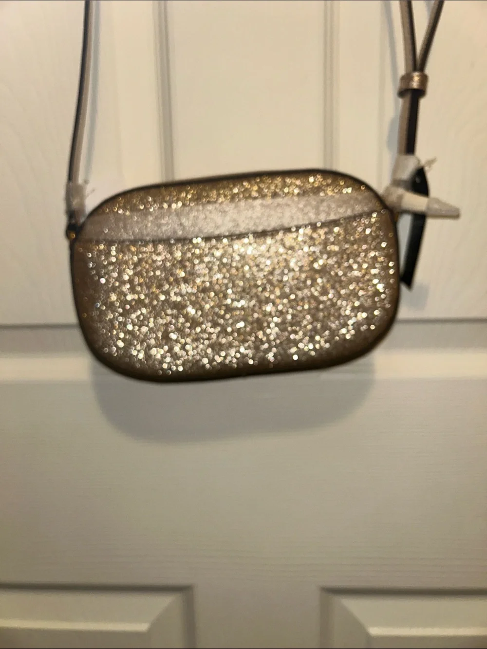 Authentic Kate Spade Glimmer Gold crossbody KE459 / Retail $299- new with tags
